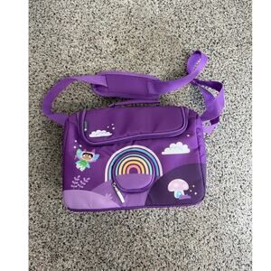 Tonies Listen & Play Bag Over The Rainbow Purple Kids Storage Bag NWOT